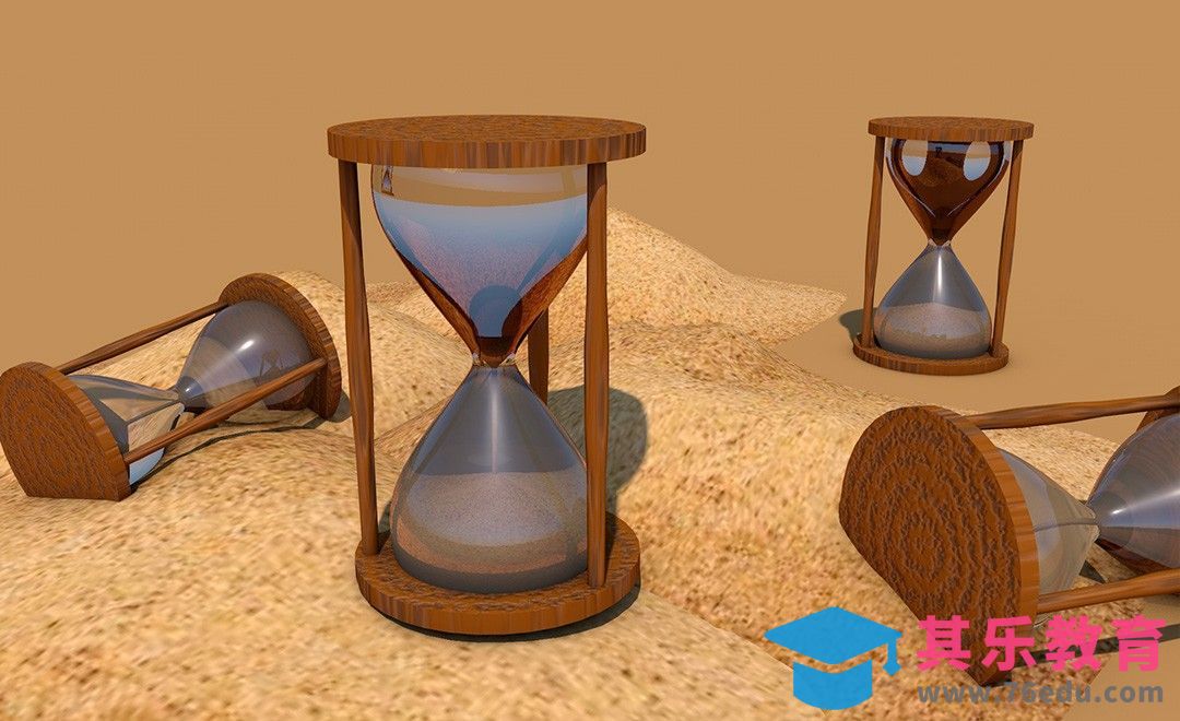 C4D-沙漠沙漏建模及质感渲染[虎课网C4D设计视频教程][产品数码建模MP4教程全集 ]-第1张图片-我要自学网