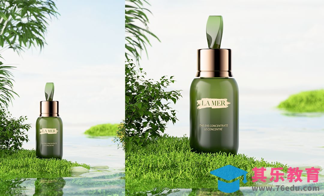 C4D+OC美妆产品海蓝之谜渲染[虎课网C4D设计视频教程][产品数码建模MP4教程全集 ]-第1张图片-我要自学网