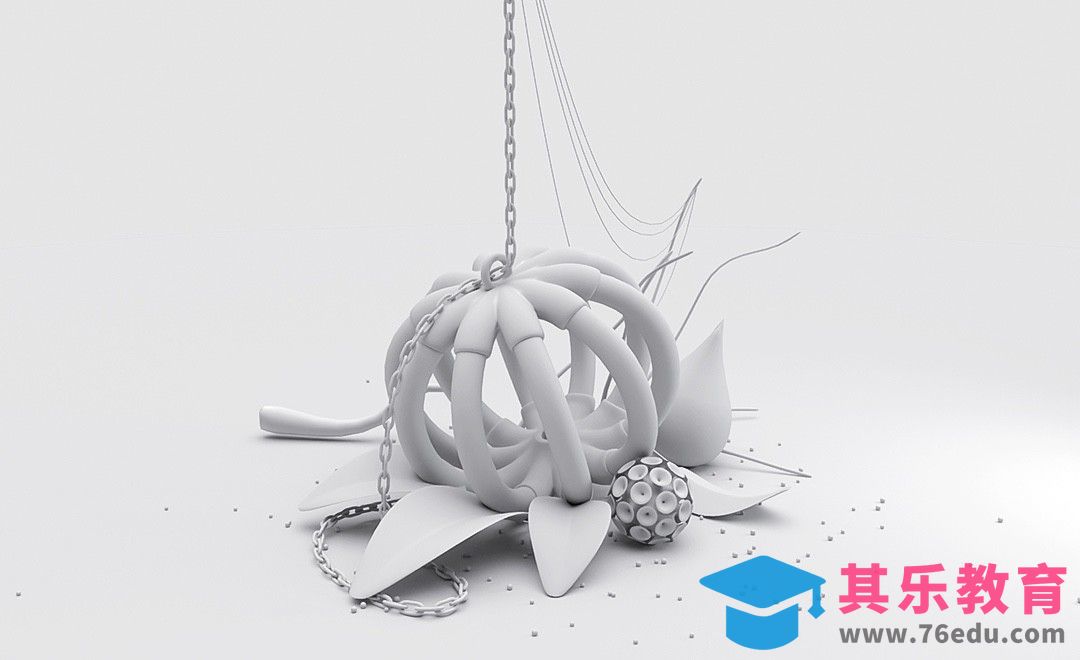 C4D+CR-创意玻璃球建模[虎课网C4D设计视频教程][产品数码建模MP4教程全集 ]-第1张图片-我要自学网