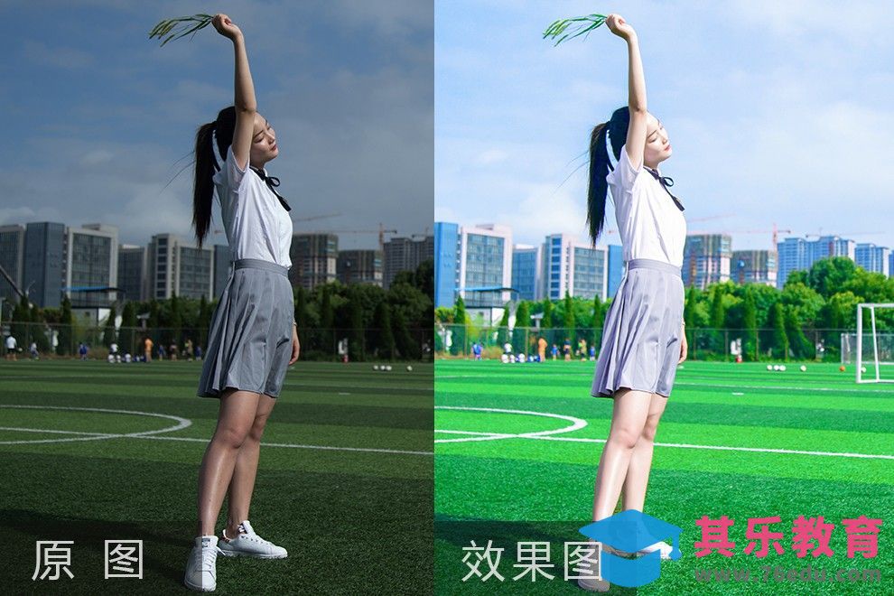 PS-清新通透校园风后期修图[虎课网手机摄影入门视频教程][MP4产品摄影教程全集 ]-第1张图片-我要自学网