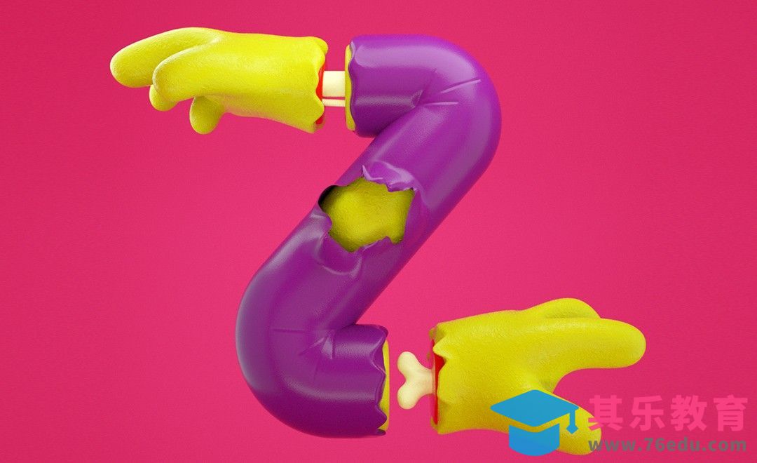 C4D+OC-创意字母Z建模与渲染[虎课网C4D设计视频教程][产品数码建模MP4教程全集 ]-第1张图片-我要自学网