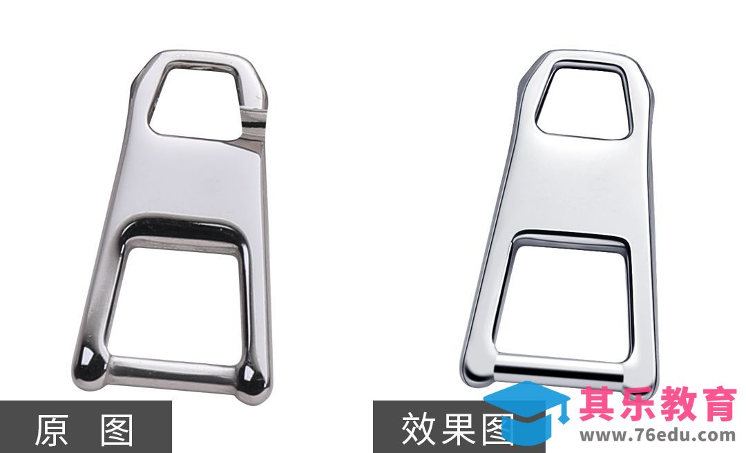 PS-银质挂环珠宝首饰精修[虎课网电商产品精修视频教程][最新PS修图教程全集MP4 ]-第1张图片-我要自学网