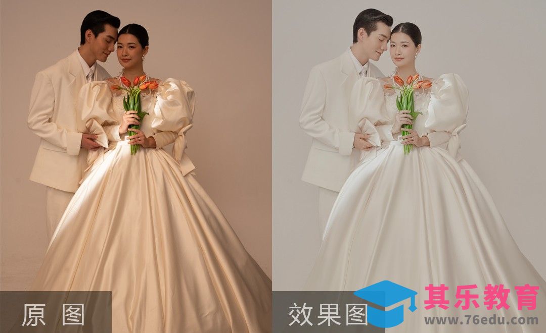 PS-高定光影婚纱照系列教程[虎课网手机摄影入门视频教程][MP4产品摄影教程全集 ]-第1张图片-我要自学网