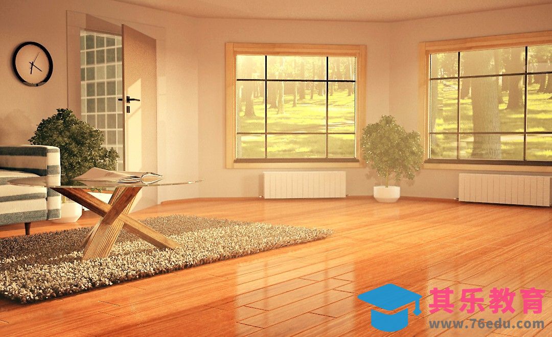 C4D+Redshift-室内场景搭建渲染[虎课网C4D设计视频教程][产品数码建模MP4教程全集 ]-第1张图片-我要自学网