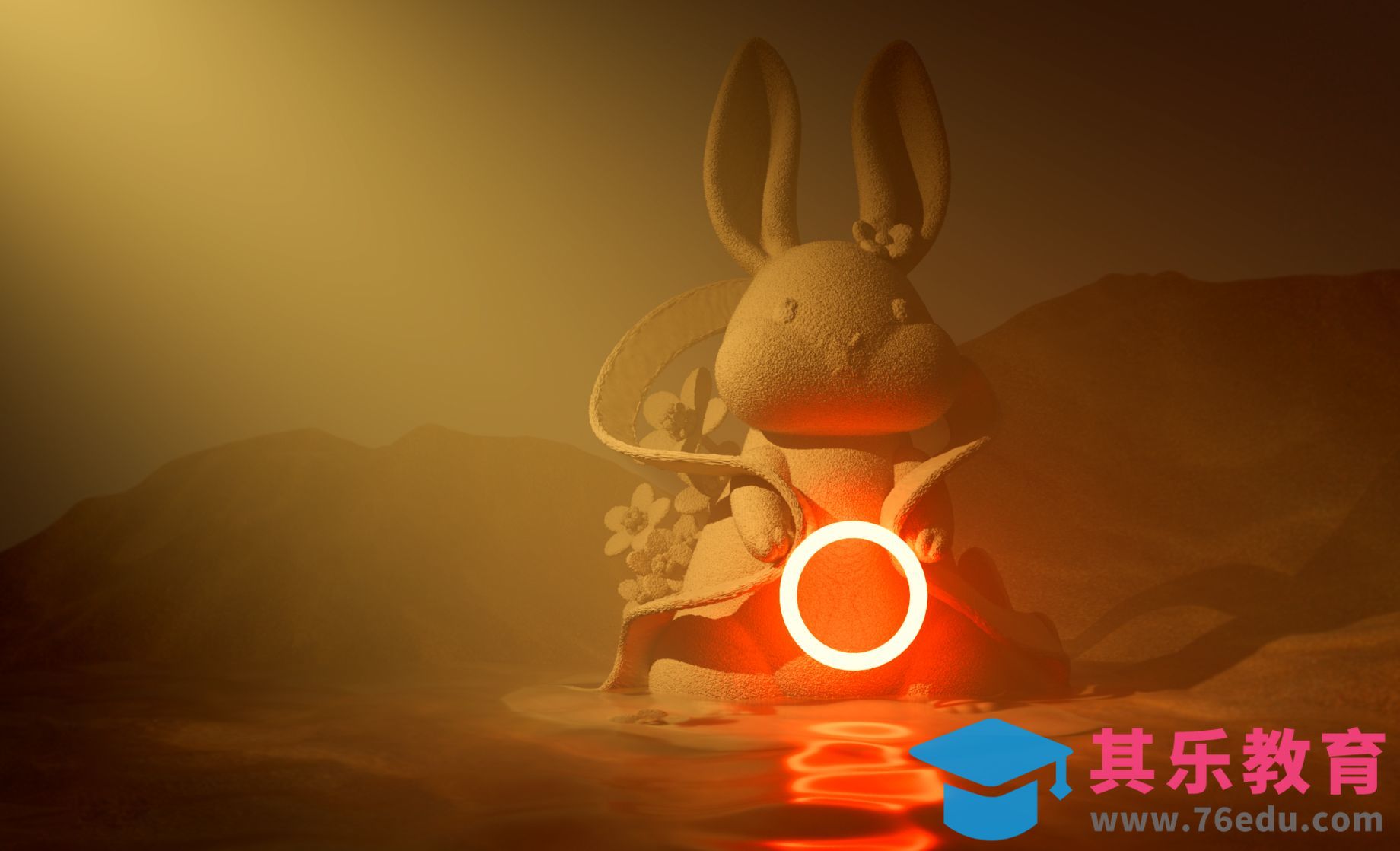 C4D+阿诺德-灯光科幻场景[虎课网C4D设计视频教程][产品数码建模MP4教程全集 ]-第1张图片-我要自学网