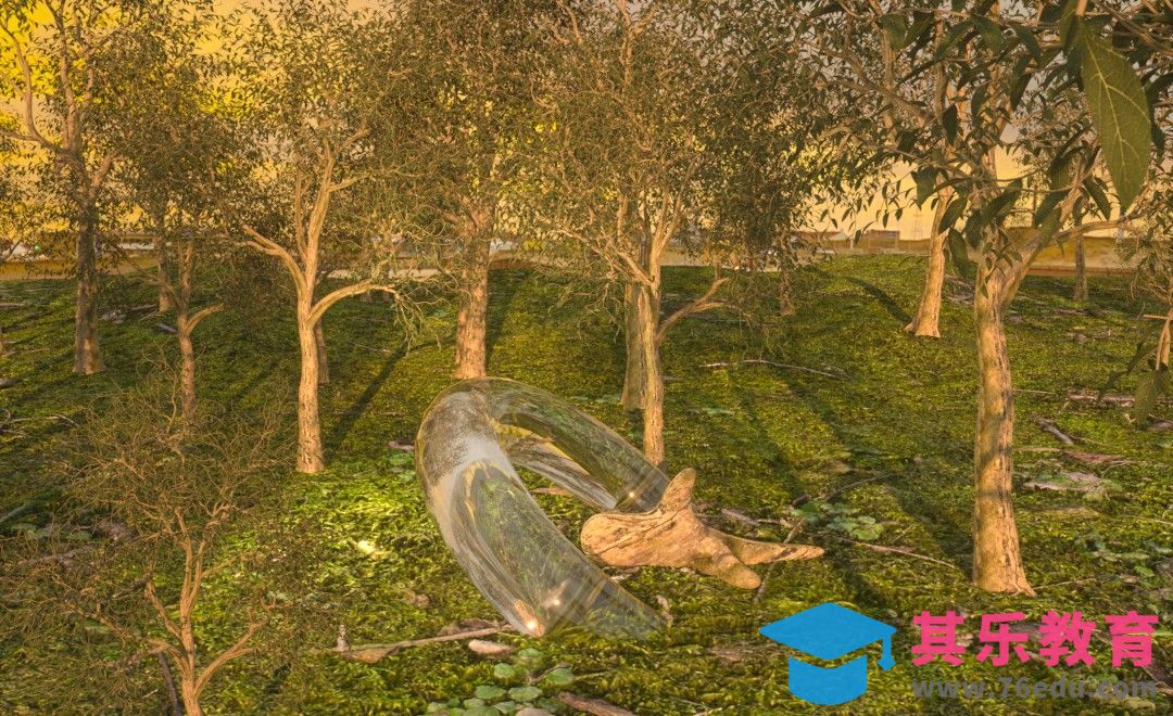 C4D-森林实景制作[虎课网C4D设计视频教程][产品数码建模MP4教程全集 ]-第1张图片-我要自学网