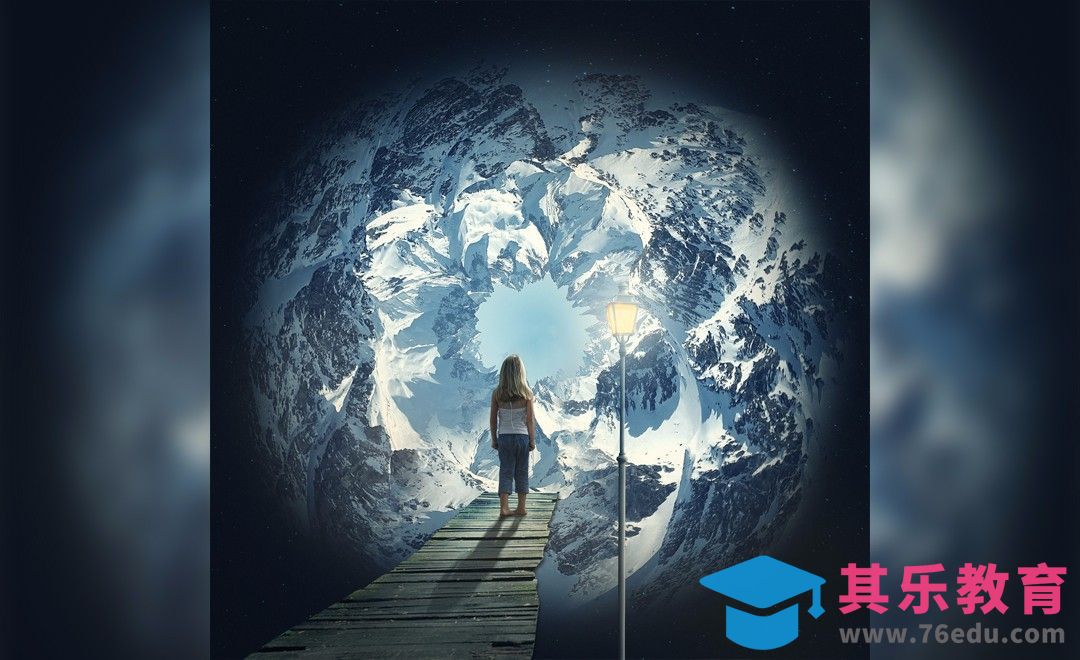 PS-凉夜困境·超现实合成[平面设计视频教程][海报设计MP4高清全集 ]-第1张图片-我要自学网