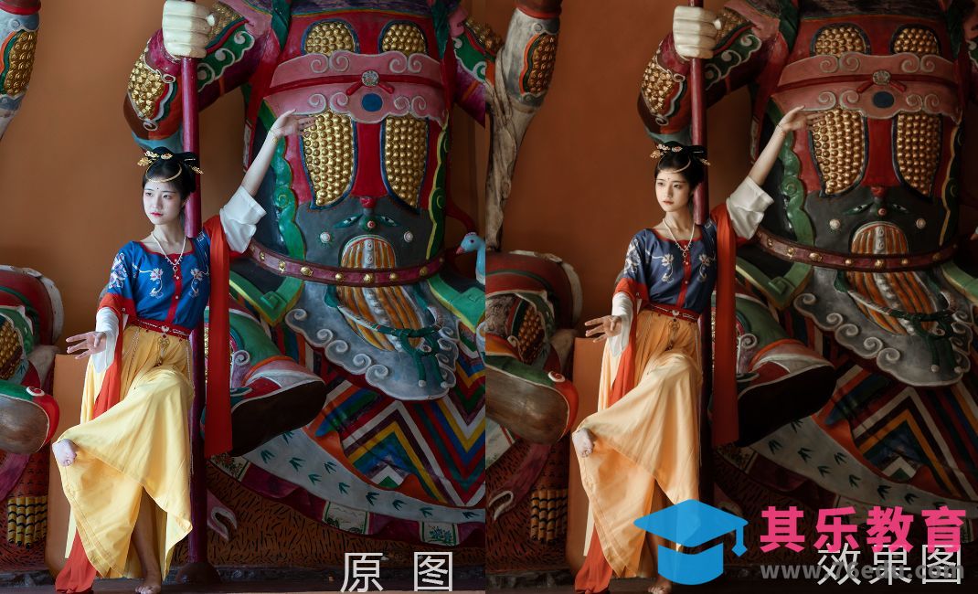 PS-敦煌风人像精修-《神明无迹》[虎课网手机摄影入门视频教程][MP4产品摄影教程全集 ]-第1张图片-我要自学网