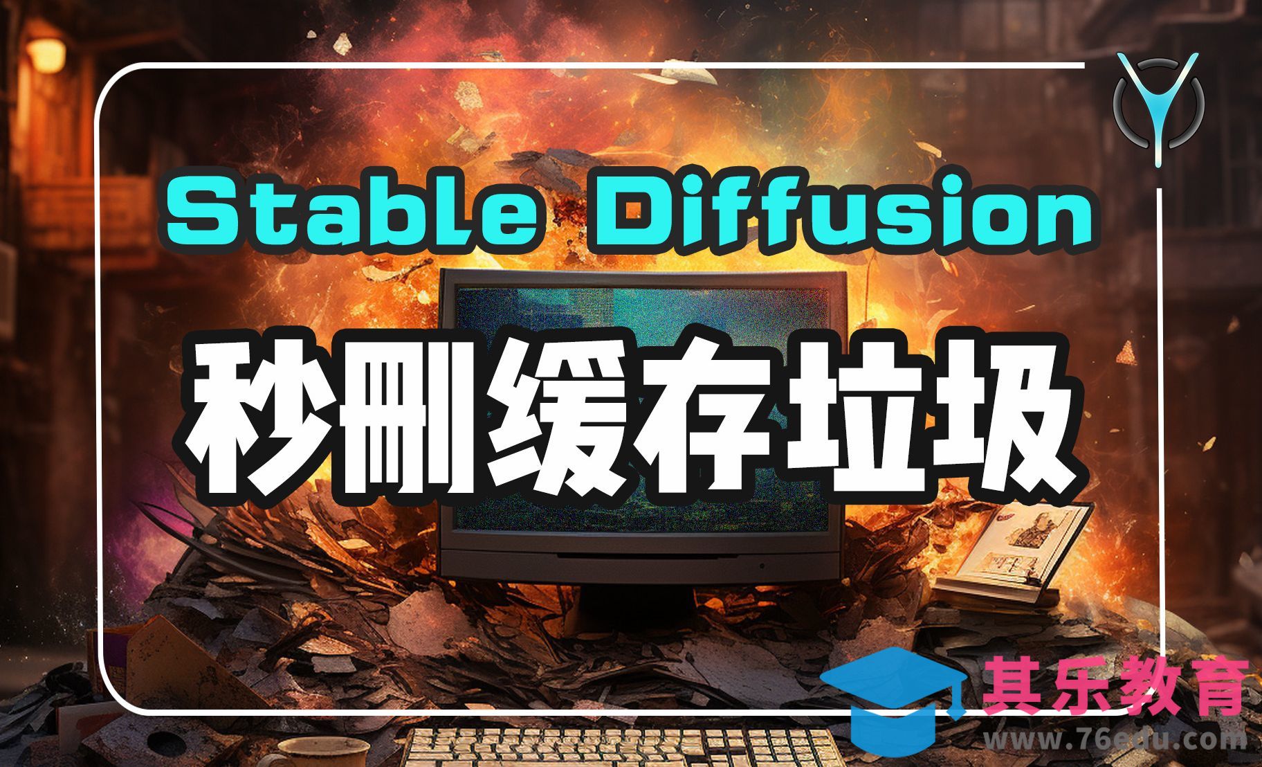 新手必看-快速清除Stable Diffusion 缓存垃圾[虎课网AICG人工智能视频教程][MP4高清全集 ]-第1张图片-我要自学网