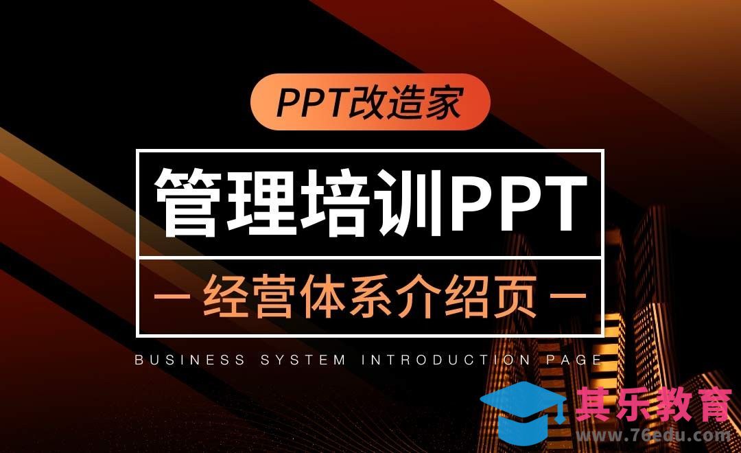 PPT改造家-管理培训PPT之经营体系介绍页[虎课网办公职场视频教程][办公职场教程全集MP4 ]-第1张图片-我要自学网