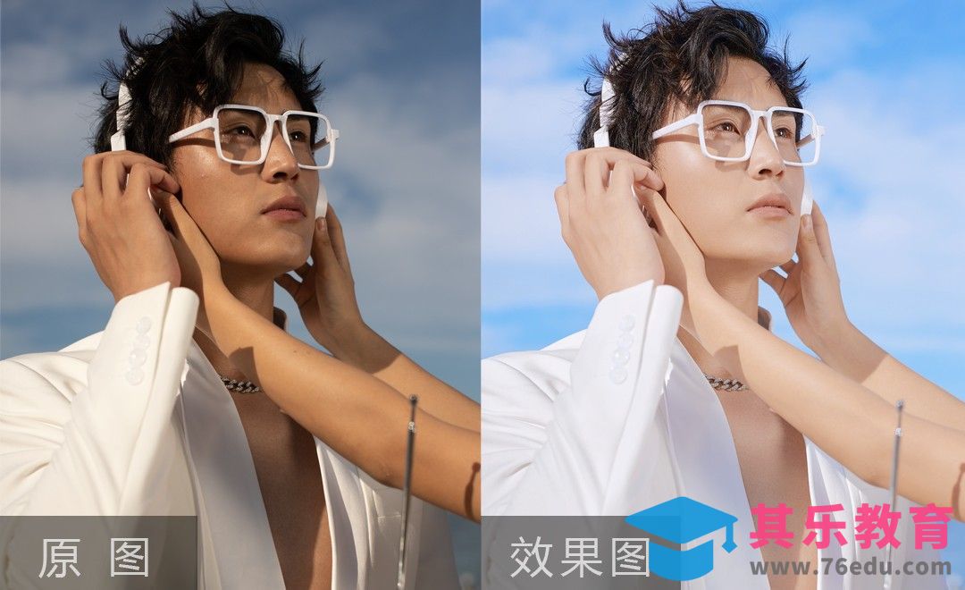 PS-治愈文艺海景男士色彩详解[虎课网手机摄影入门视频教程][MP4产品摄影教程全集 ]-第1张图片-我要自学网