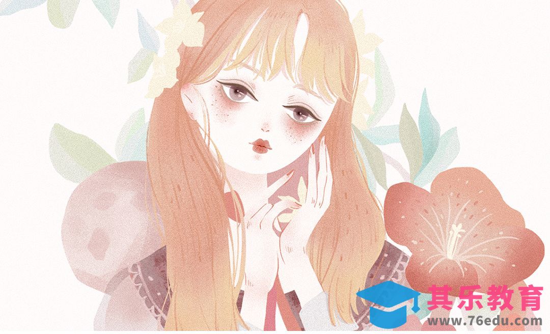 PS-肌理插画-果熟[虎课网绘画插画视频教程][ipad商业插画MP4教程全集 ]-第1张图片-我要自学网