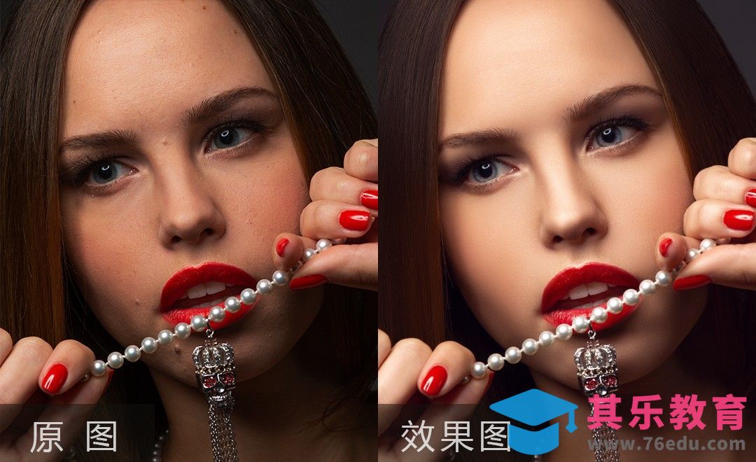 PS-珠宝人像后期修饰[虎课网手机摄影入门视频教程][MP4产品摄影教程全集 ]-第1张图片-我要自学网