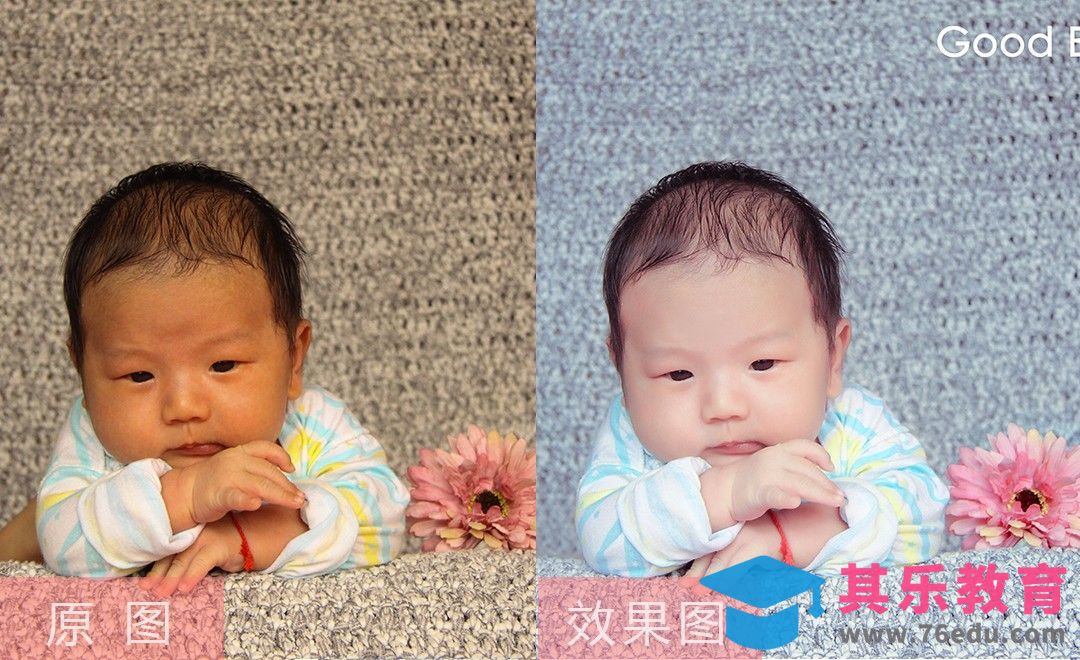 PS-百天宝宝小清新后期[虎课网手机摄影入门视频教程][MP4产品摄影教程全集 ]-第1张图片-我要自学网