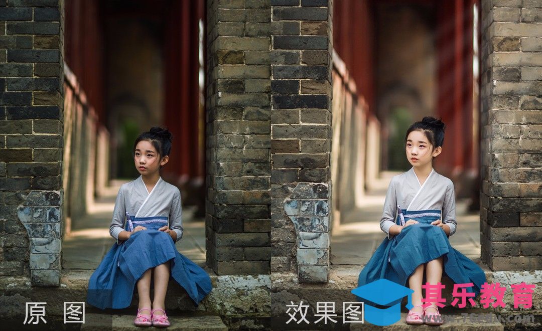 PS-江南水乡儿童人像后期修片[虎课网手机摄影入门视频教程][MP4产品摄影教程全集 ]-第1张图片-我要自学网