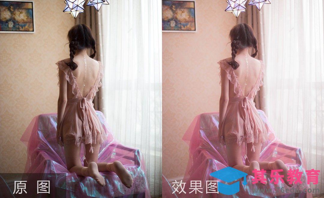 PS+LR-如何通过后期烘托出少女气质的图片氛围[虎课网手机摄影入门视频教程][MP4产品摄影教程全集 ]-第1张图片-我要自学网