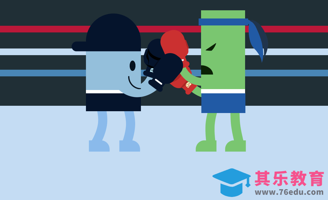 AE-扁平风格拳击MG动画[虎课网影视动画制作视频教程][MP4影视拍摄教程全集 ]-第1张图片-我要自学网