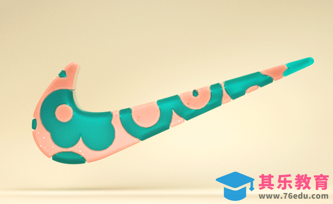 C4D+OC-logo置换流动动画建模[虎课网C4D设计视频教程][产品数码建模MP4教程全集 ]-第1张图片-我要自学网