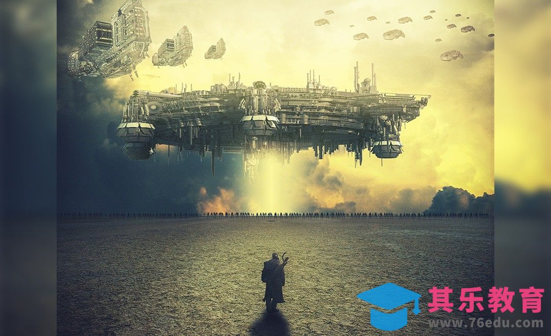 PS-“外星降临”主题创意合成[虎课网最新视频教程][免费高清MP4教程全集 ]-第1张图片-我要自学网