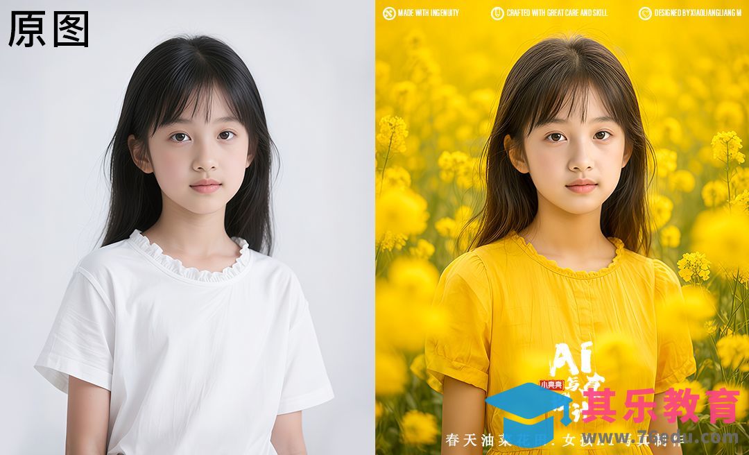 WHEE+PS-油菜花田写真教程[虎课网AICG人工智能视频教程][MP4高清全集 ]-第1张图片-我要自学网