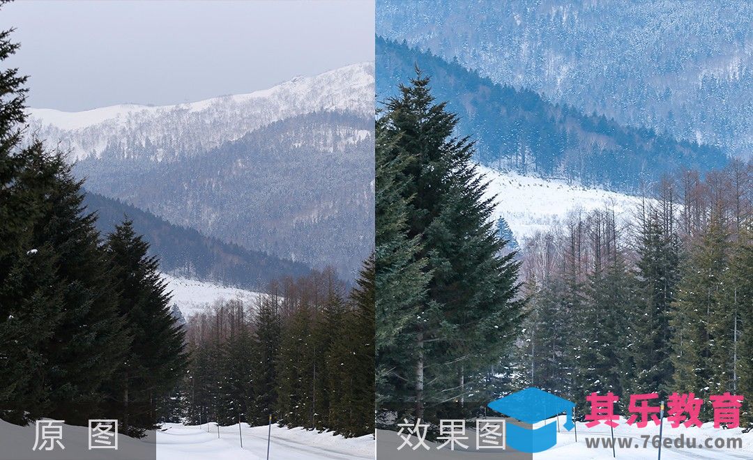 LR-通透雪景风光片后期教程[虎课网手机摄影入门视频教程][MP4产品摄影教程全集 ]-第1张图片-我要自学网