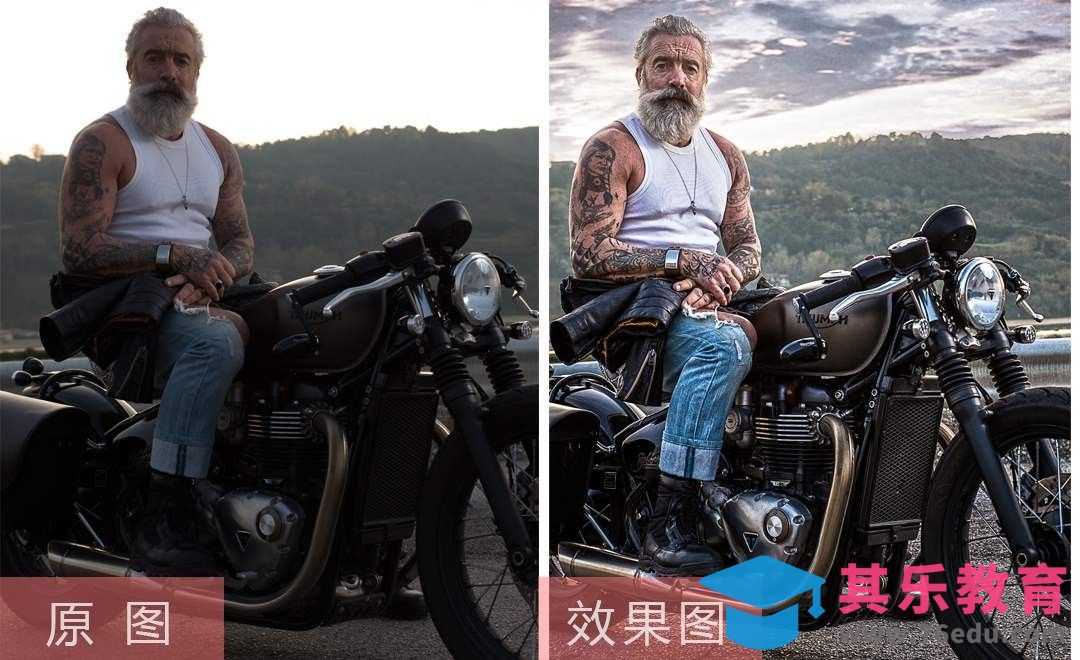 PS-机车男士后期修片教程[虎课网手机摄影入门视频教程][MP4产品摄影教程全集 ]-第1张图片-我要自学网