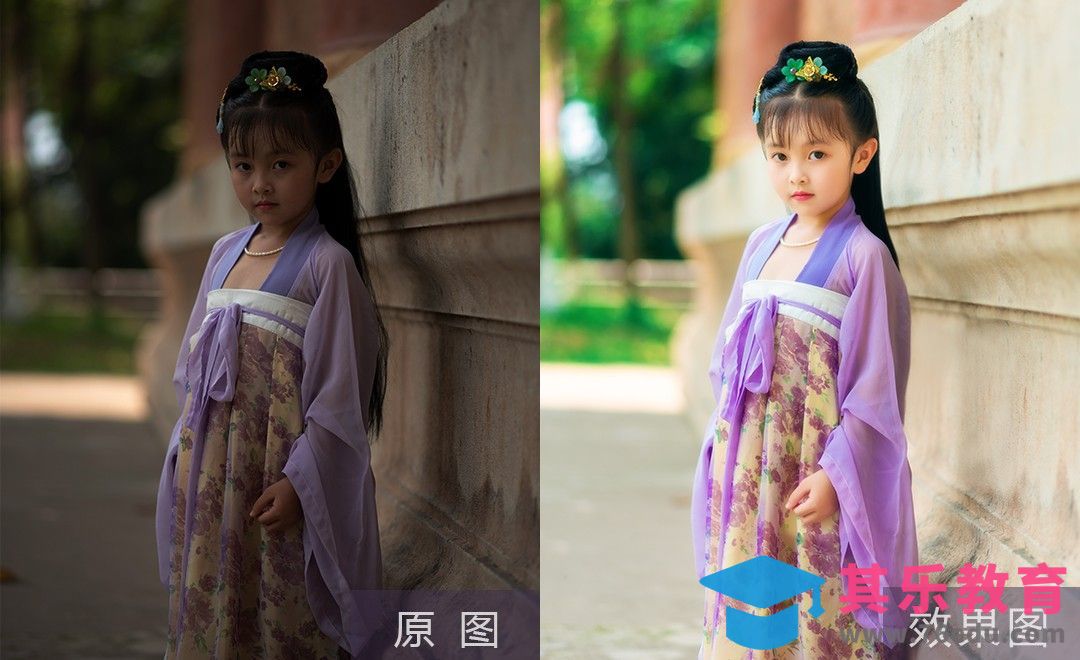 PS-温婉古风儿童人像摄影后期教程[虎课网手机摄影入门视频教程][MP4产品摄影教程全集 ]-第1张图片-我要自学网