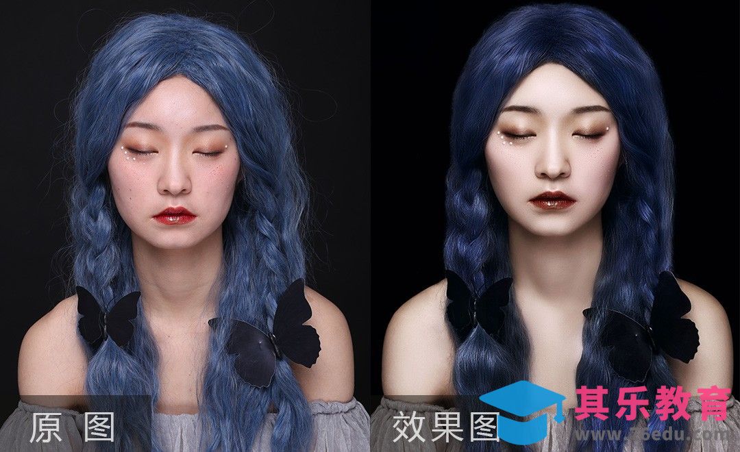 PS-商业人像妆发精修[虎课网手机摄影入门视频教程][MP4产品摄影教程全集 ]-第1张图片-我要自学网