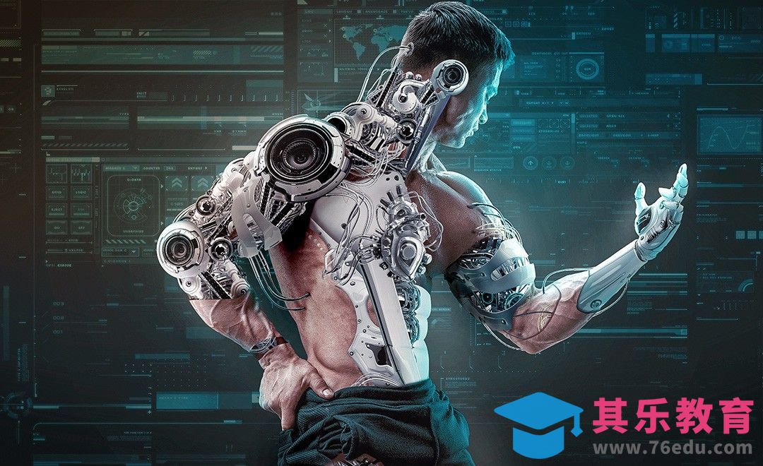 PS-新时代机械人创意合成（上）[虎课网最新视频教程][免费高清MP4教程全集 ]-第1张图片-我要自学网