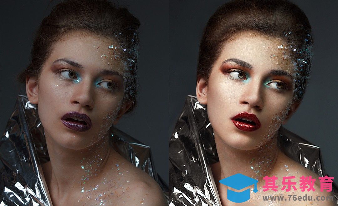 PS-人像彩妆光效后期（上）[虎课网手机摄影入门视频教程][MP4产品摄影教程全集 ]-第1张图片-我要自学网