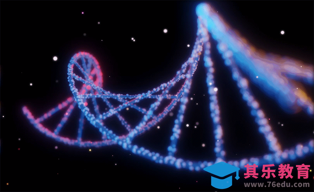 Blender-DNA粒子分散动效[虎课网Blender视频教程][Blender建模教程MP4教程全集 ]-第1张图片-我要自学网