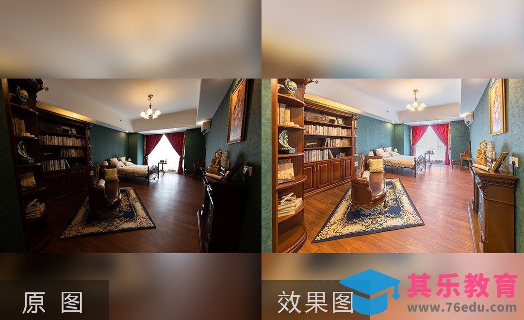 PS-欧式室内空间[虎课网手机摄影入门视频教程][MP4产品摄影教程全集 ]-第1张图片-我要自学网