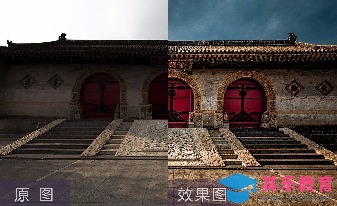 LR+PS-古建筑风光-细节增强后期[虎课网手机摄影入门视频教程][MP4产品摄影教程全集 ]-第1张图片-我要自学网