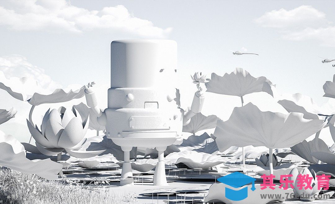 C4D+OC-夏至卡通场景机器人建模[虎课网C4D设计视频教程][产品数码建模MP4教程全集 ]-第1张图片-我要自学网