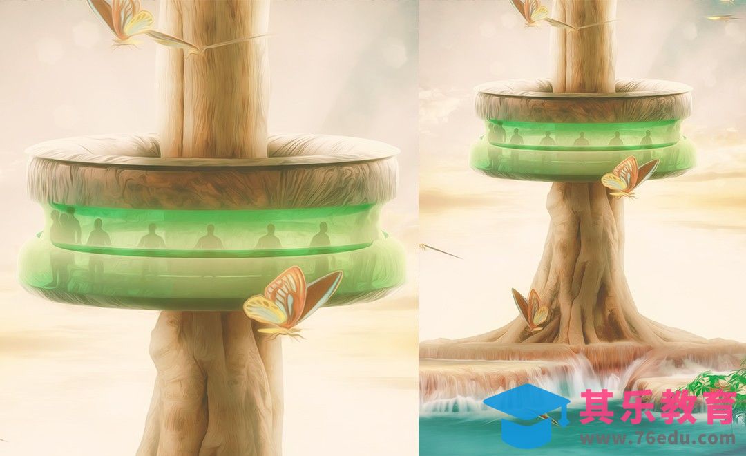 PS-变异树中的外星基地创意合成[虎课网最新视频教程][免费高清MP4教程全集 ]-第1张图片-我要自学网