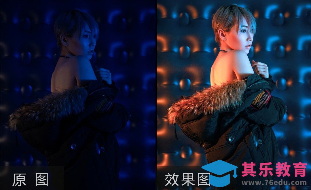 PS-时尚室内暗调人像后期修图[虎课网手机摄影入门视频教程][MP4产品摄影教程全集 ]-第1张图片-我要自学网