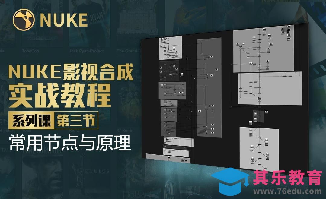 Nuke影视合成高级教程基础篇-常用节点与原理[虎课网影视动画制作视频教程][MP4影视拍摄教程全集 ]-第1张图片-我要自学网