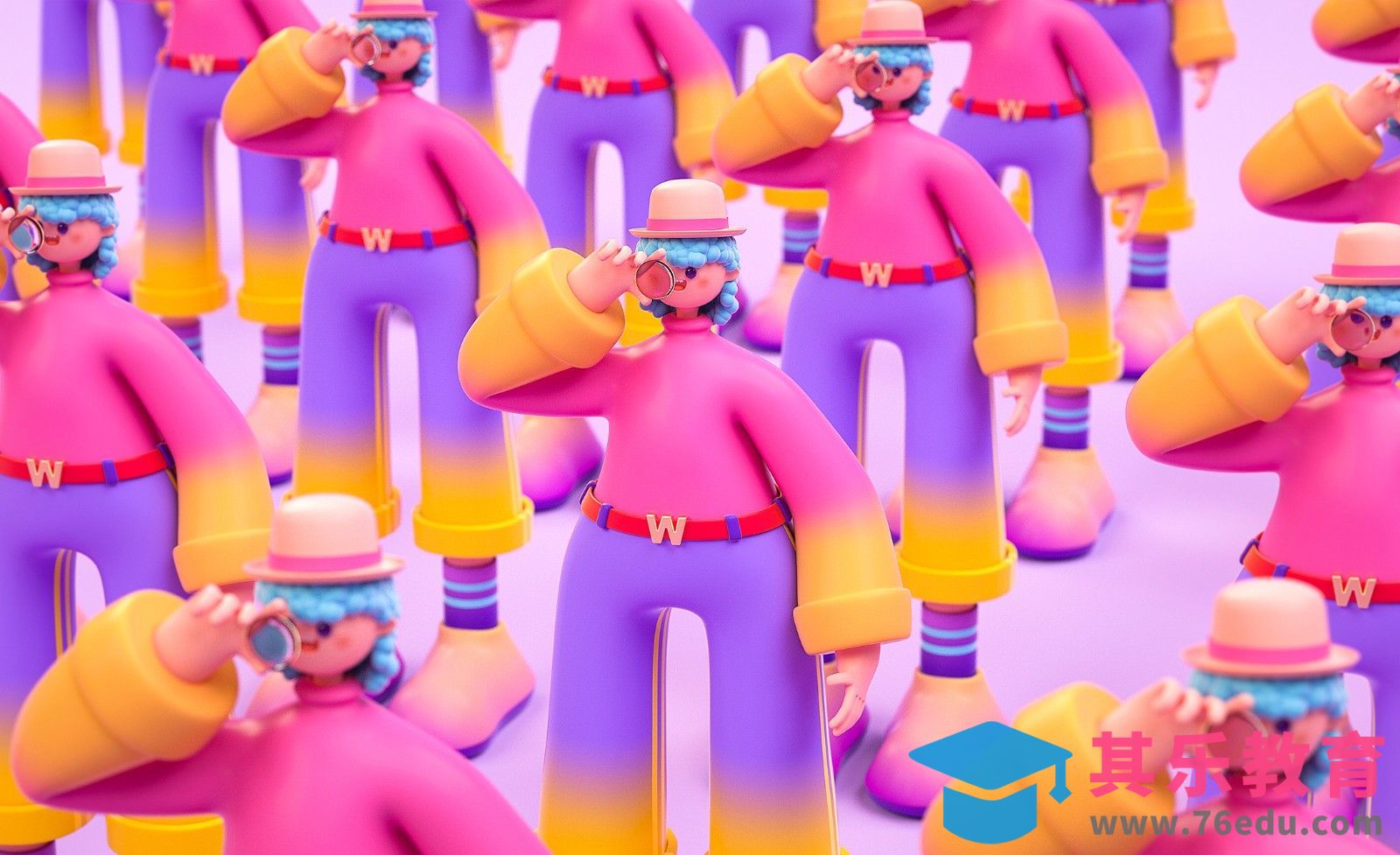 C4D+OC-卡通人物渲染[虎课网C4D设计视频教程][产品数码建模MP4教程全集 ]-第1张图片-我要自学网