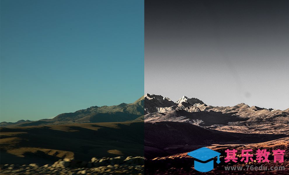 PS-自然风光黑金色调氛围塑造[虎课网手机摄影入门视频教程][MP4产品摄影教程全集 ]-第1张图片-我要自学网