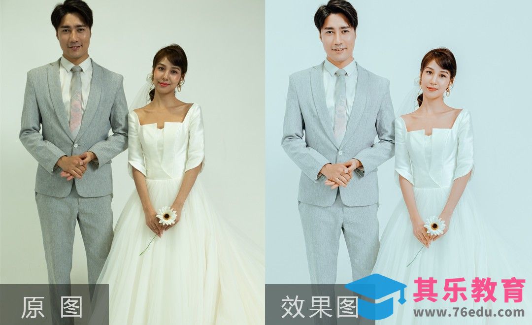 PS-影楼样片系列婚纱清新色彩详解[虎课网手机摄影入门视频教程][MP4产品摄影教程全集 ]-第1张图片-我要自学网