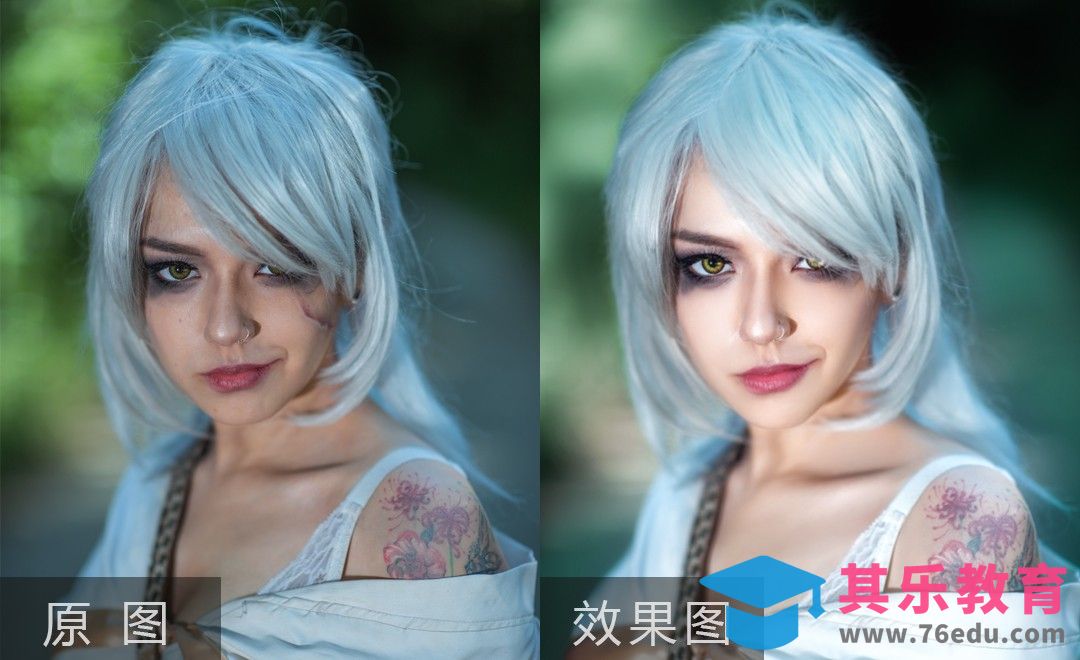 PS-外国模特cosplay精修[虎课网手机摄影入门视频教程][MP4产品摄影教程全集 ]-第1张图片-我要自学网