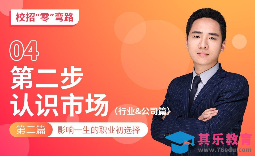 第二步-认识市场（行业&公司篇）—【校招“零”弯路】[虎课网最新视频教程][兴趣生活教程全集MP4 ]-第1张图片-我要自学网