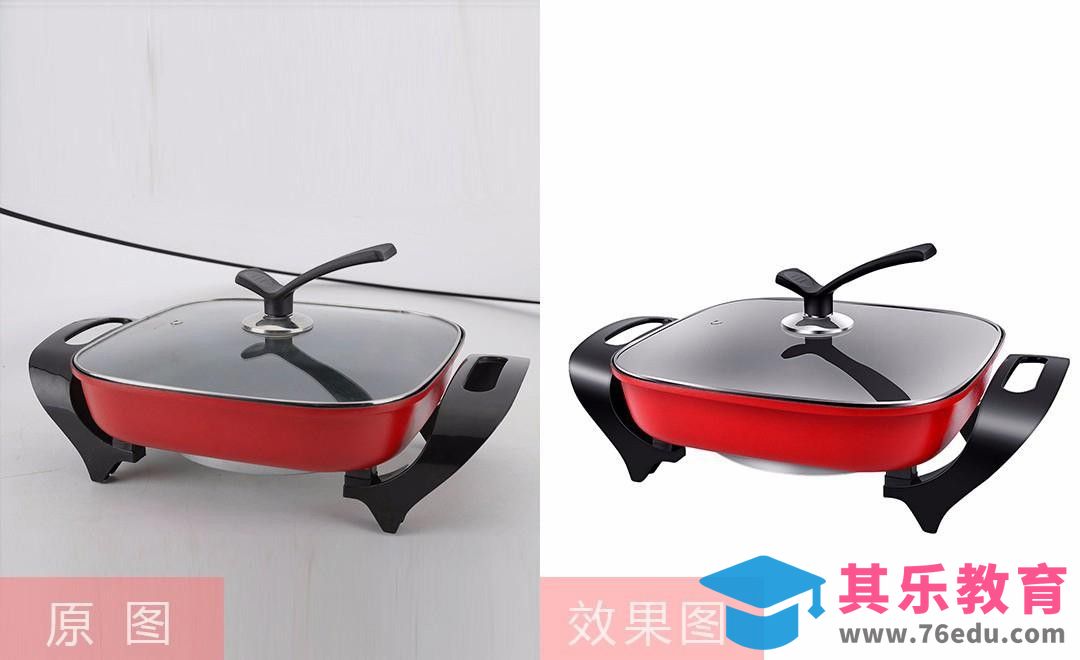 PS-多功能锅精修[虎课网电商产品精修视频教程][最新PS修图教程全集MP4 ]-第1张图片-我要自学网