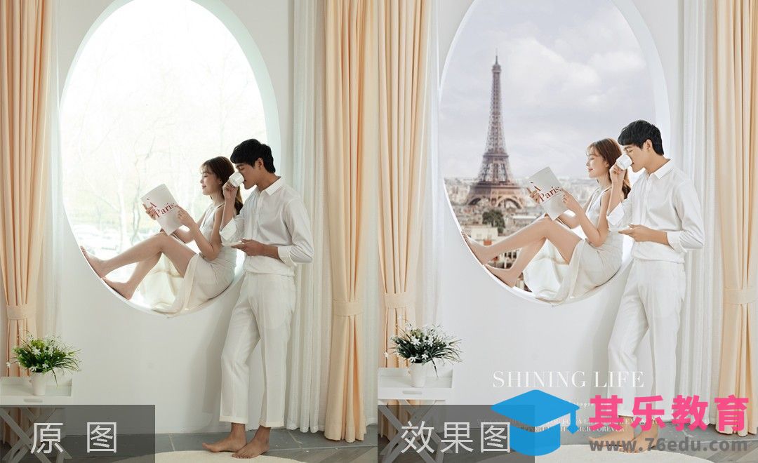 PS-婚纱人像后期打开照片灵感及色彩思路[虎课网手机摄影入门视频教程][MP4产品摄影教程全集 ]-第1张图片-我要自学网