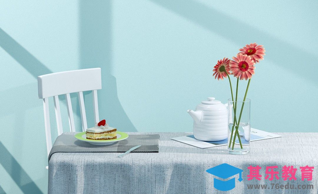 C4D+CR-清晨室内场景[虎课网C4D设计视频教程][产品数码建模MP4教程全集 ]-第1张图片-我要自学网