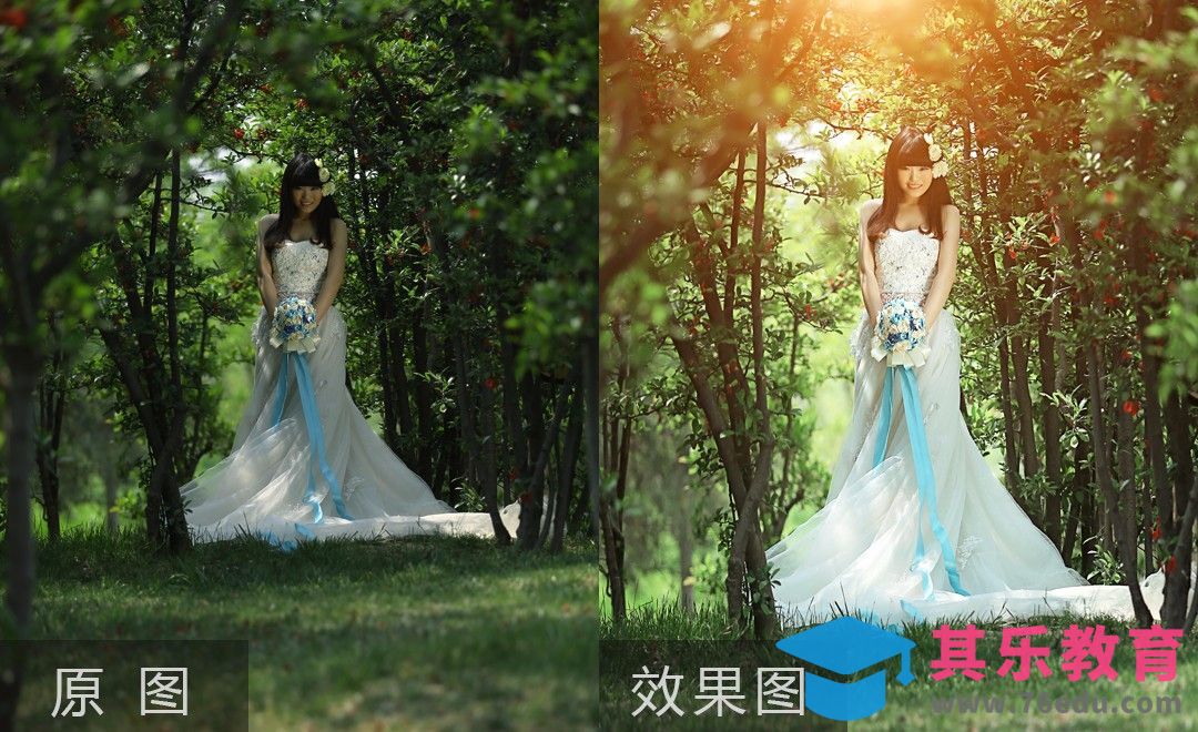 PS-唯美新娘婚纱后期修片调色[虎课网手机摄影入门视频教程][MP4产品摄影教程全集 ]-第1张图片-我要自学网