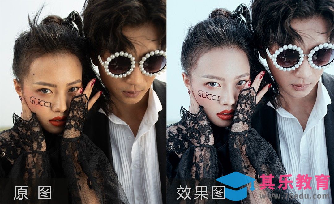 PS-影楼样片之简单干净肤色调整[虎课网手机摄影入门视频教程][MP4产品摄影教程全集 ]-第1张图片-我要自学网