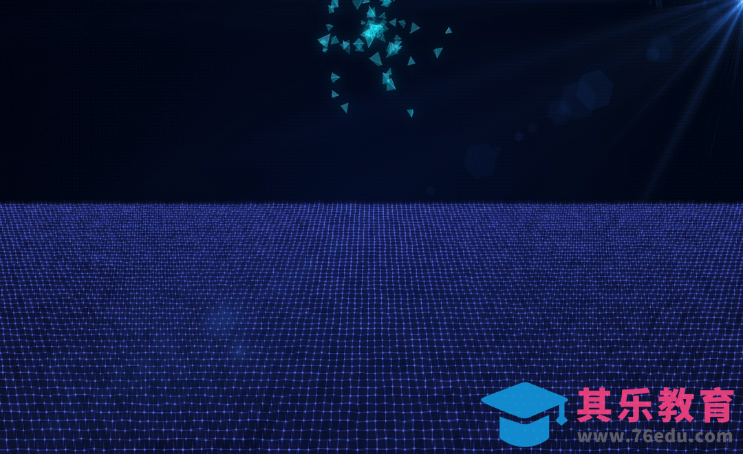 AE-三维粒子碎片掉落碰撞效果[虎课网影视动画制作视频教程][MP4影视拍摄教程全集 ]-第1张图片-我要自学网