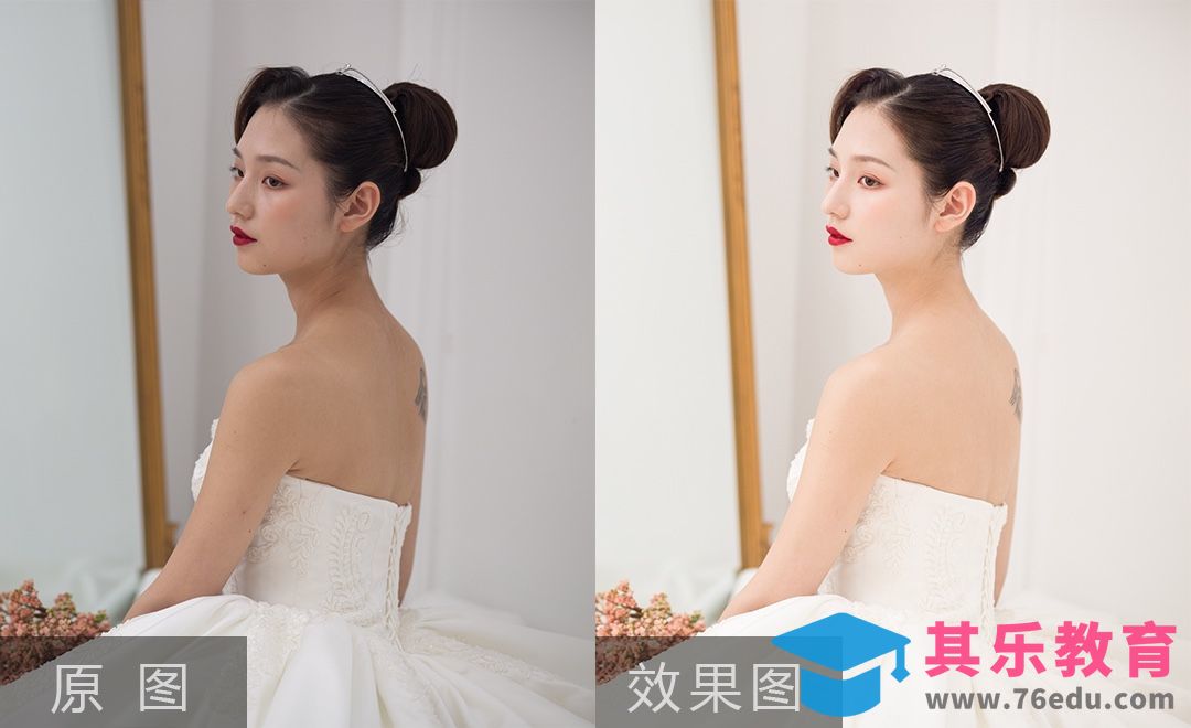 PS-复古婚纱人像精修[虎课网手机摄影入门视频教程][MP4产品摄影教程全集 ]-第1张图片-我要自学网