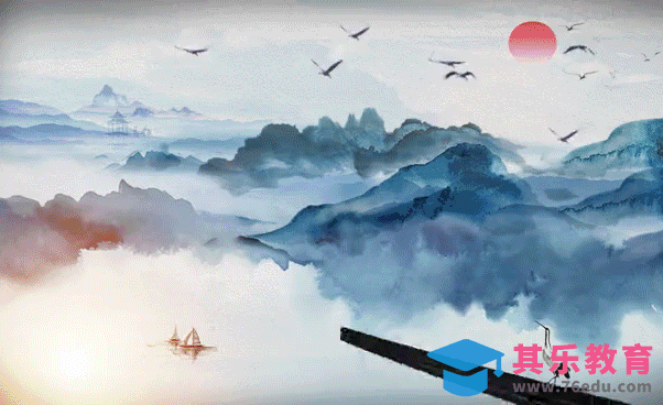 AE-中国风水墨鎏金图文动画[虎课网影视动画制作视频教程][MP4影视拍摄教程全集 ]-第1张图片-我要自学网